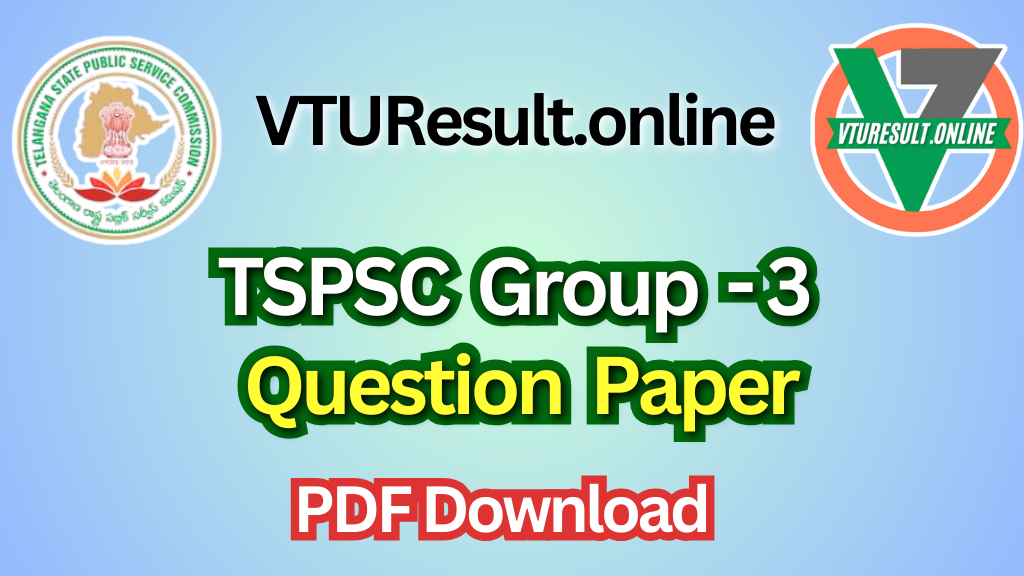 tspsc group 3 model paper